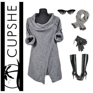 LAST CALL! 1/6/19 Asymmetrical Sweater/Poncho